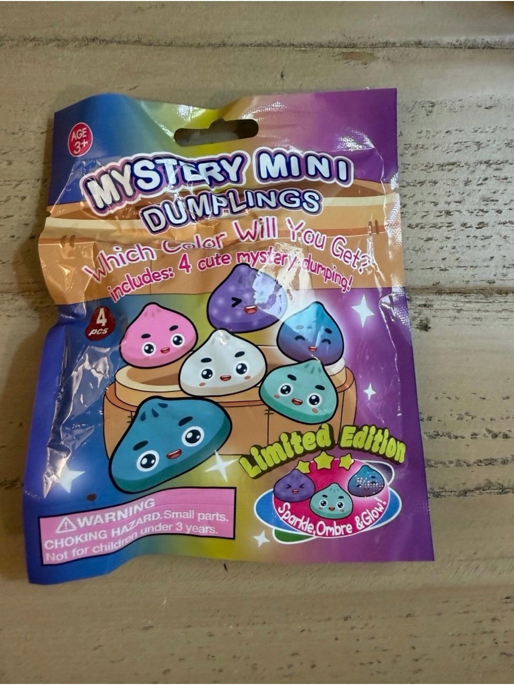 Mystery Mini Dumplings Kids Toy - Assorted Pastel Colors